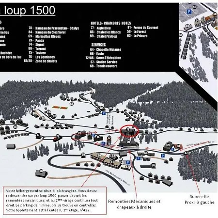 Appartement Pra-Loup, 1 Piece, 6 Personnes - Fr-1-165A-97 Апартаменты Uvernet-Fours